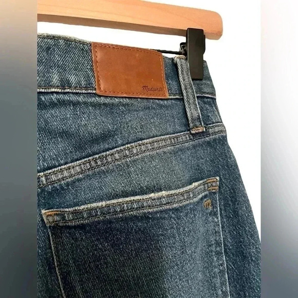 Madewell Women's High-Rise Slim Crop Medium Wash Boyjean Size 25 - Picture 7 of 7